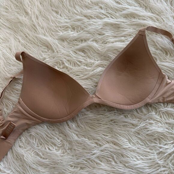 Skims Wireless Super Push up Bra Clay Size 32DD - Picture 5 of 7